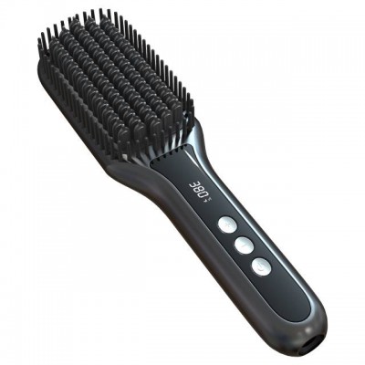 NEW Ion Hair Straightening Brush MCH Ceramic Heating Adjustable Temperature Anti-perm Hair Straightening Brush Hair Salon